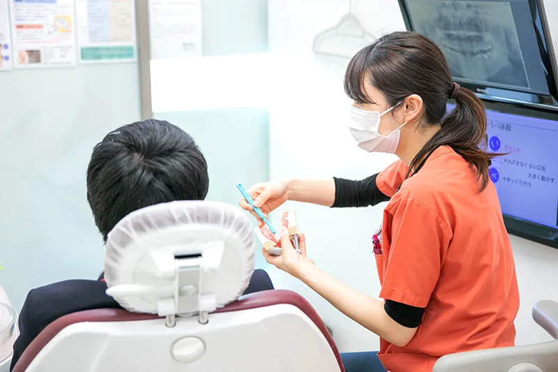 幅広いメニューで歯の症状に対応